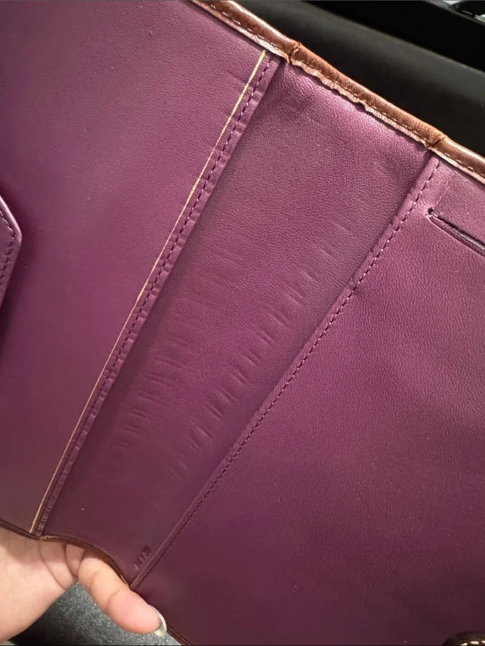 Coach Legacy leather turnlock